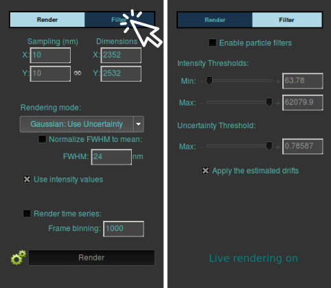 Post Processing Screenshot